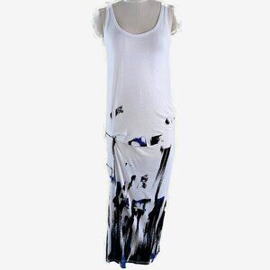 NWT Eleven Paris LA Collection Zipper Maxi Dress SZ. S